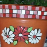 Vaso com Flores em Picassiete